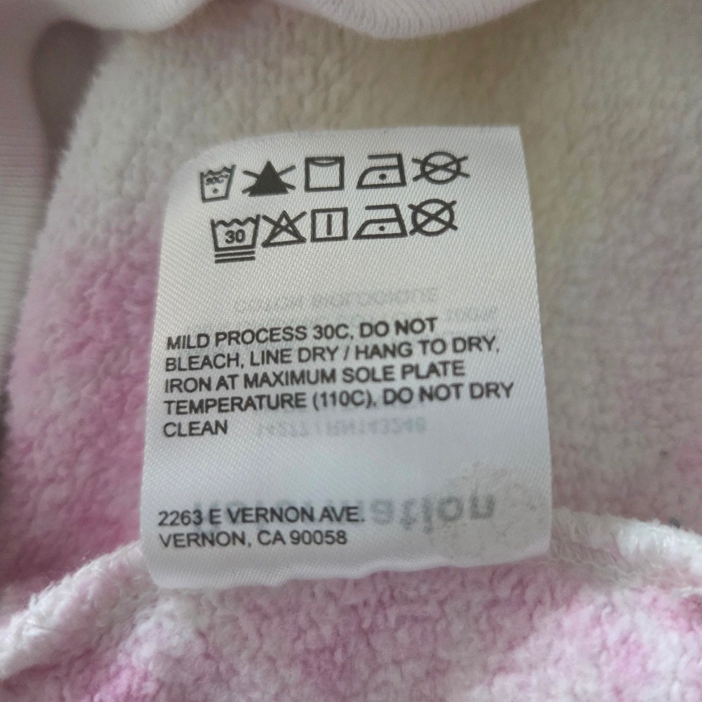 Reformation Tanner Hoodie Pastel Tie Dye Organic Cotton Creamsicle Sz‎ S - Picture 8 of 8